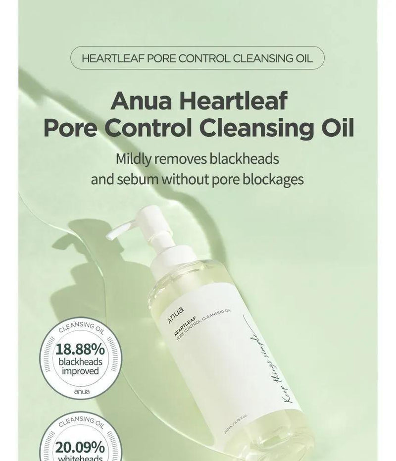 Anua Heartleaf Pore Control Cleansing Oil 200ml - Gamplanet