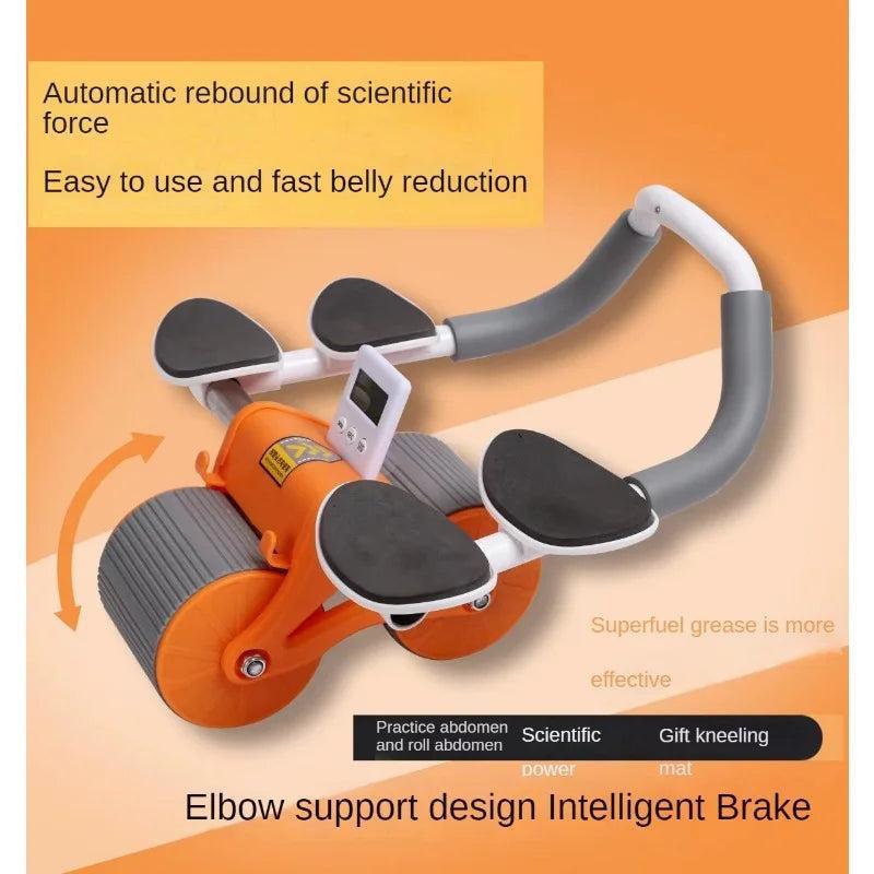 Auto Rebound Abs Wheel With Elbow Support - Gamplanet