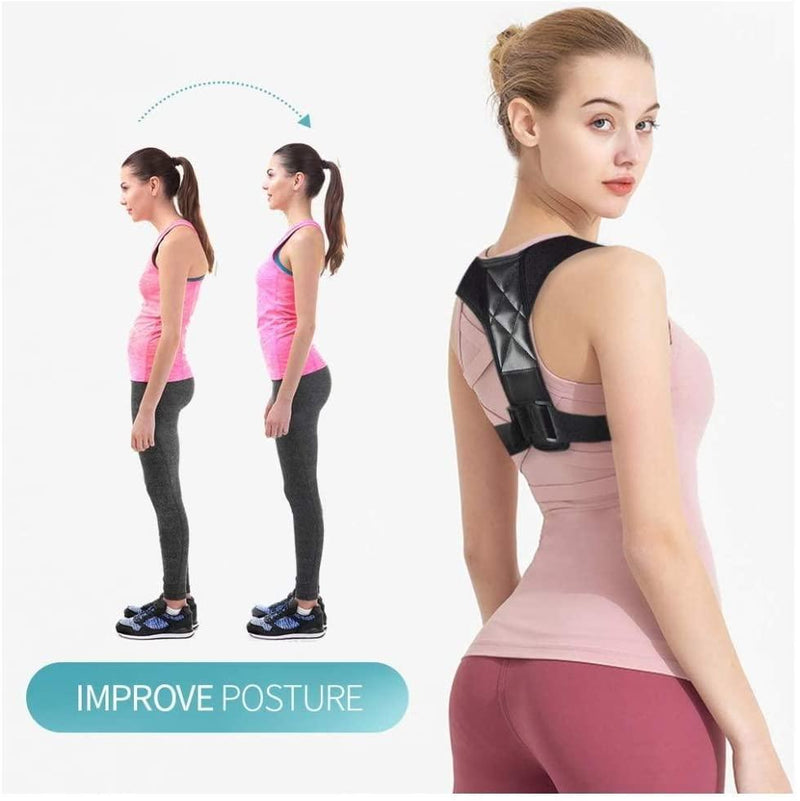 Back, Neck, and Shoulder Support Belt - Posture Corrector - Gamplanet