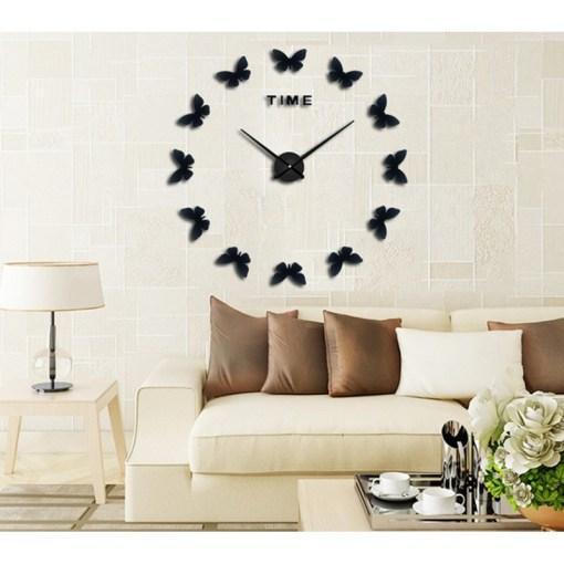 Butterflies DIY Acrylic Wall Clock - Gamplanet