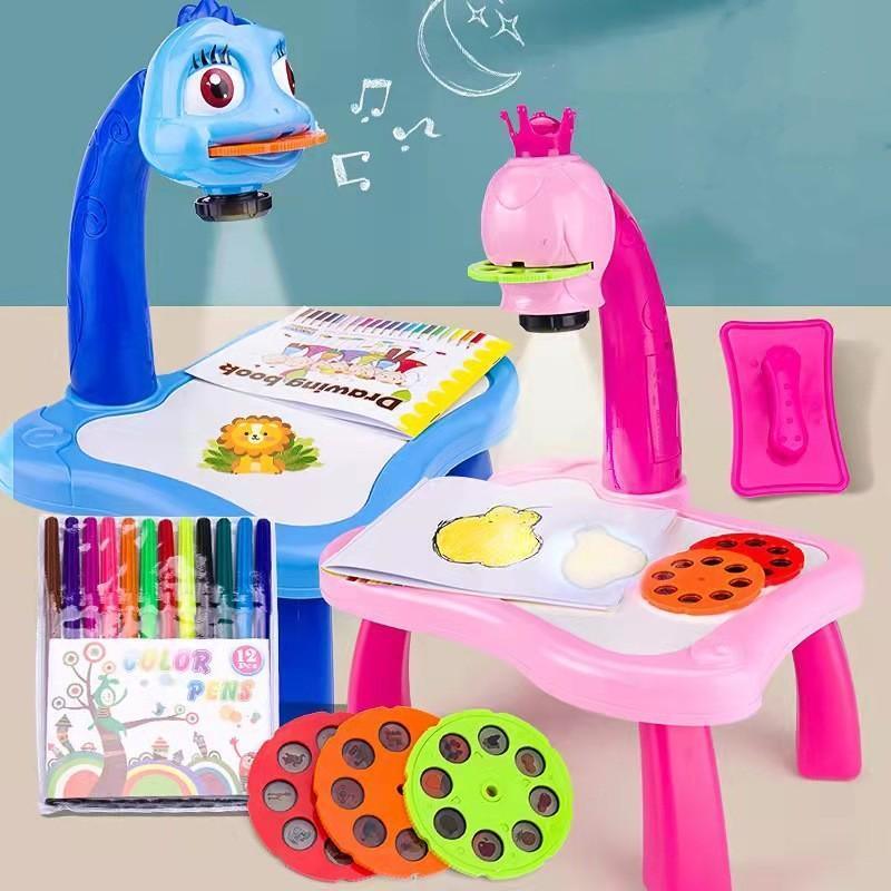 Children Led Projector Art Drawing Table - Gamplanet