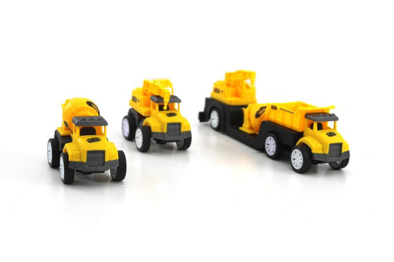 Construction Vehicles Toy Building Kit Educational Puzzle Toys for Kids 4pcs Set - Gamplanet