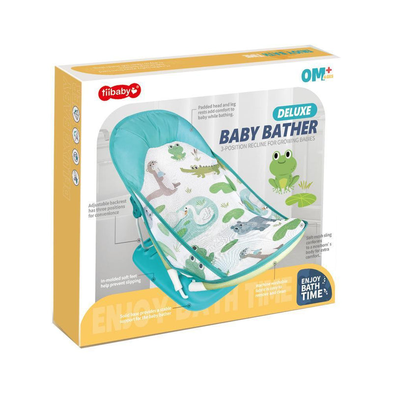 Deluxe Pillow - Free Baby Shower Chair - Baby Bather With 3 - Position Recline - Gamplanet