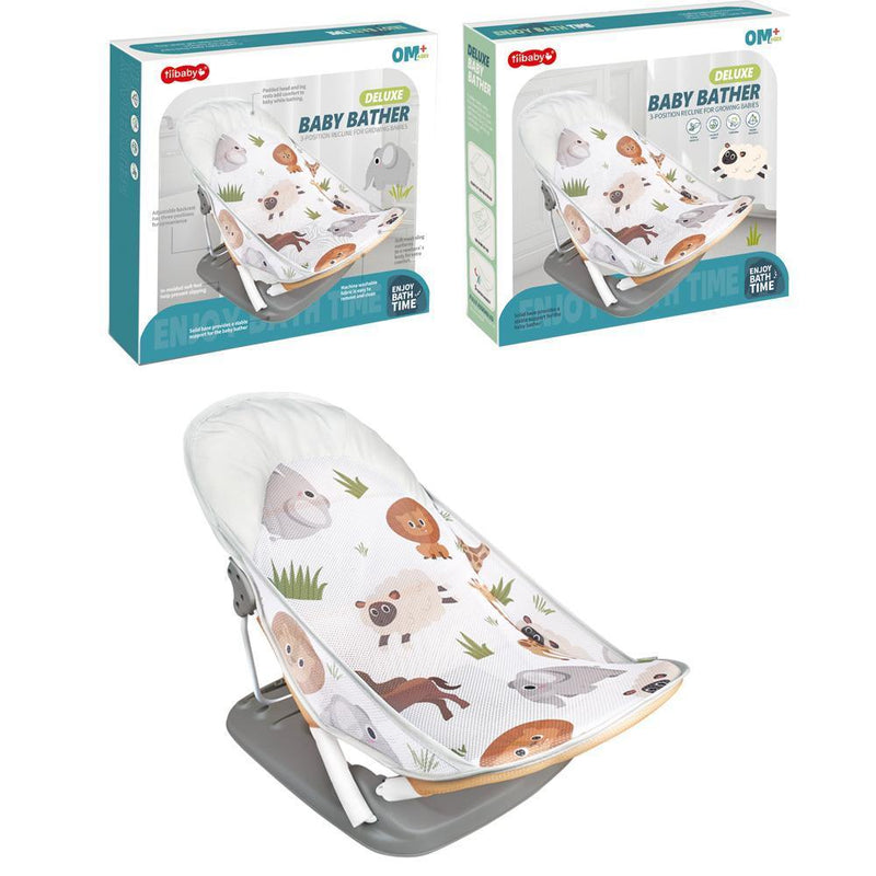 Deluxe Pillow - Free Baby Shower Chair - Baby Bather With 3 - Position Recline - Gamplanet