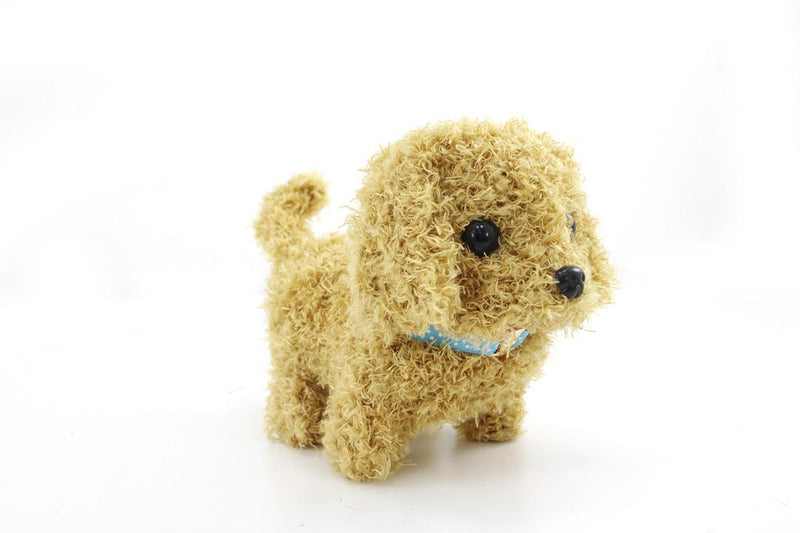 Dog Toy for Kids Realistic Electronic Puppy with Sounds Walks, Barks, and Leads 14cm - Assorted - Gamplanet