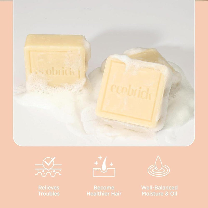 ECOBRICK Mild Acidic Shampoo Bar - Scalp Care - Gamplanet