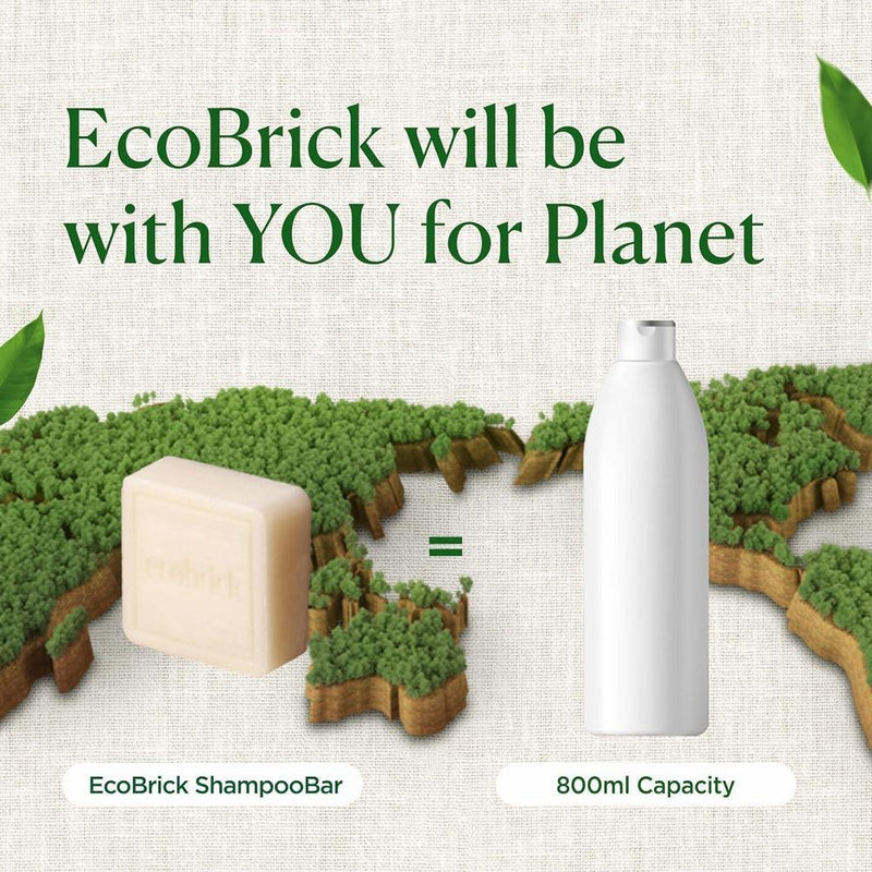 ECOBRICK Mild Acidic Shampoo Bar - Scalp Care - Gamplanet