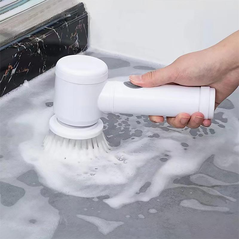 Electric Cleaning Brush USB Rechargeable Bathroom Kitchen Cleaner - Gamplanet