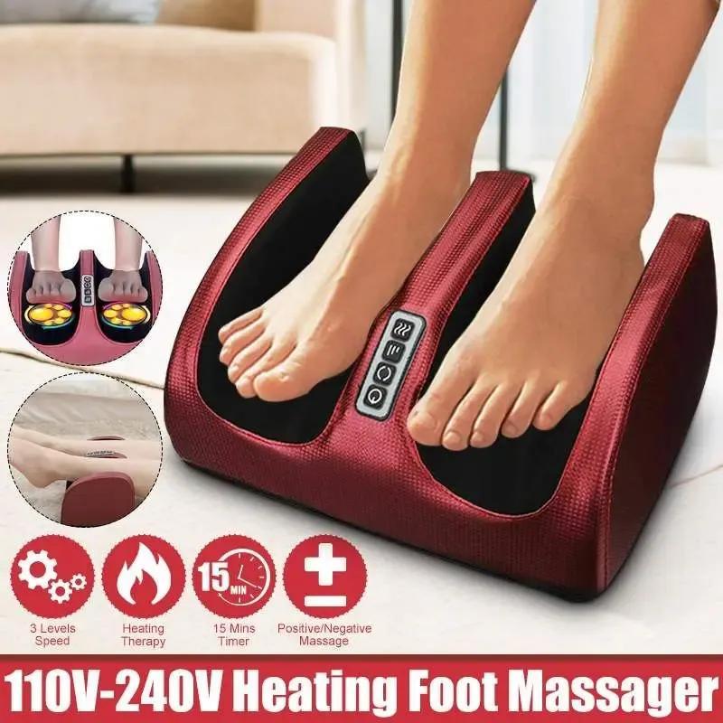 Electric Foot Massager Heating Therapy Hot Compression - Gamplanet