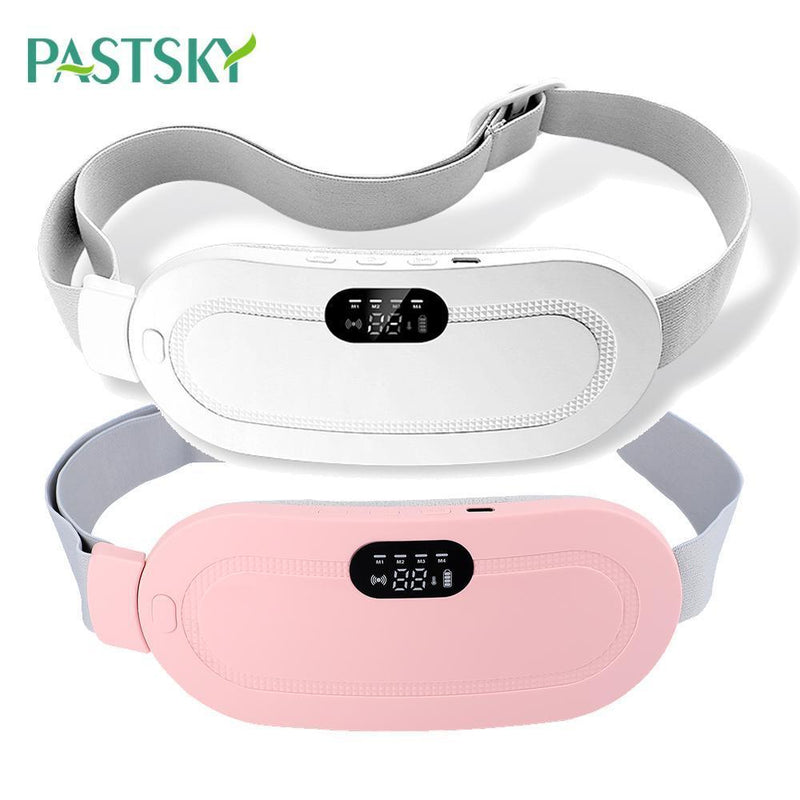 Electric Period Cramp Massager Vibrating Heating Belt - Gamplanet