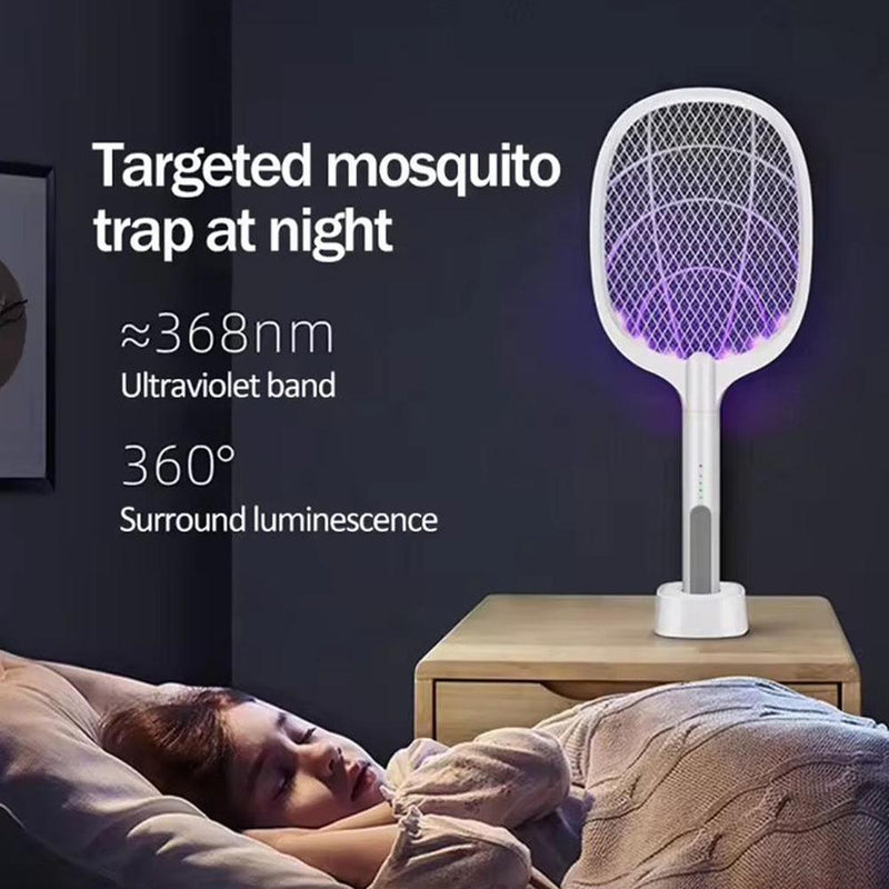 Electric Shock Folding Electric Mosquito Swatter - Gamplanet