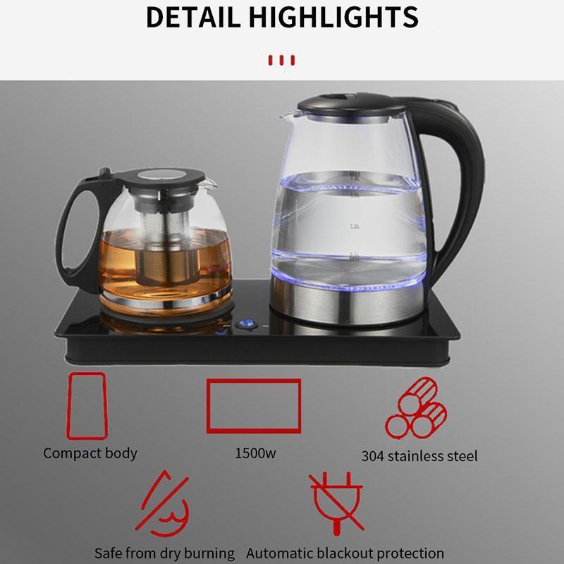 Glass Kettle Electric Kettle - Gamplanet