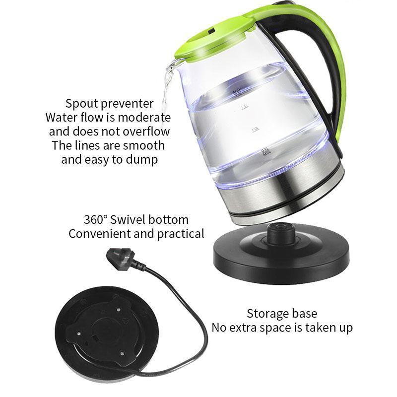 Glass Kettle Electric Kettle - Gamplanet