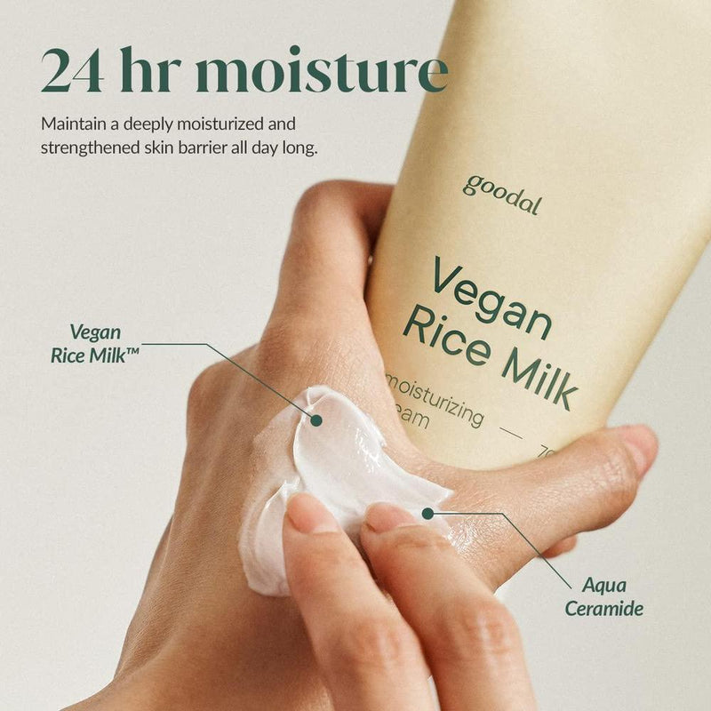 Goodal Vegan Rice Milk Moisturizing Cream 70ml - Gamplanet