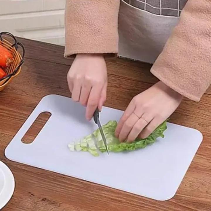 High Quality Solid Plastic Cutting Board - White - Gamplanet