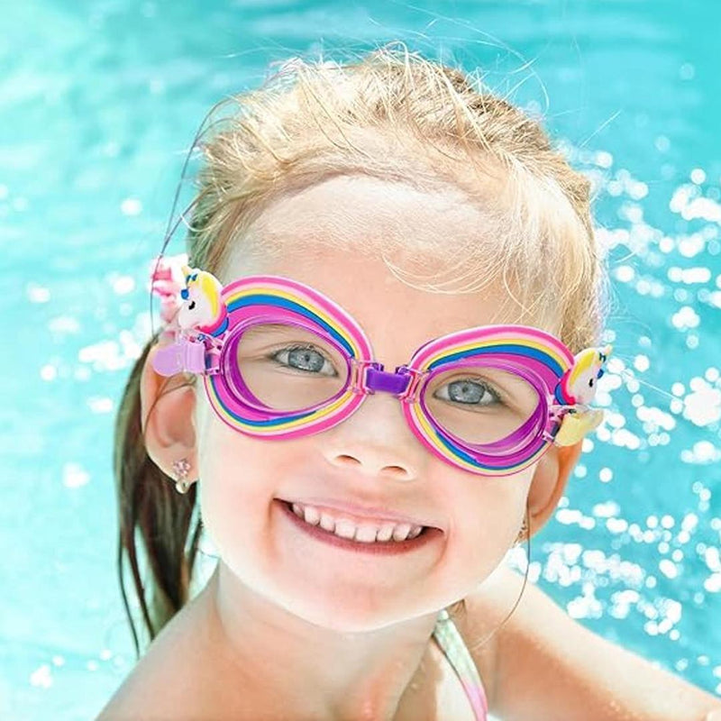 Kids Swim Goggles Adjustable Anti - Fog UV Protection with Soft Leak - Proof Seals Perfect for Swimming - Gamplanet