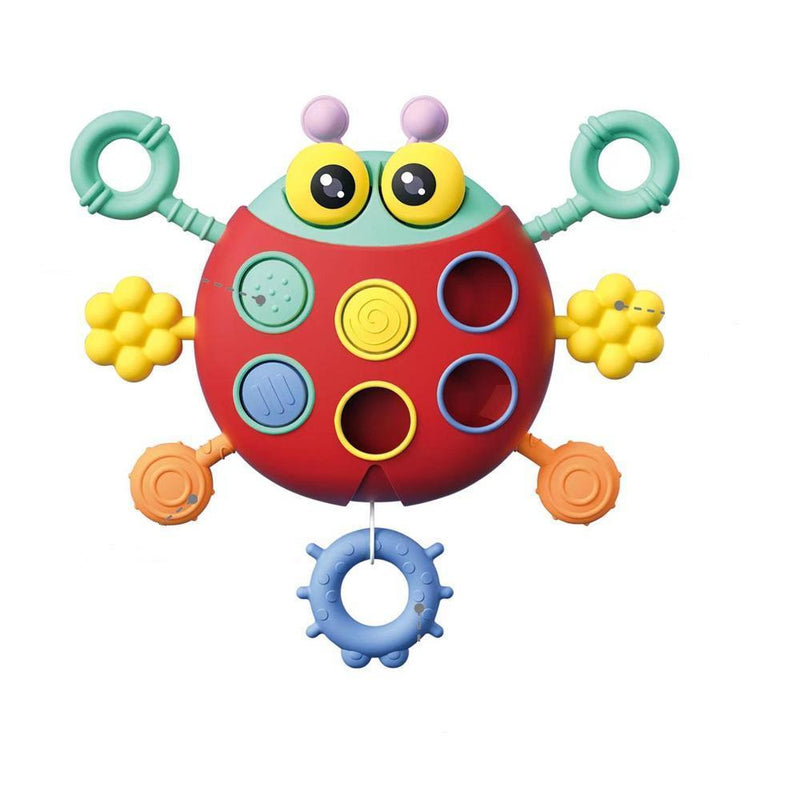 Ladybug Pull Toy - Ages 18M+ - Gamplanet