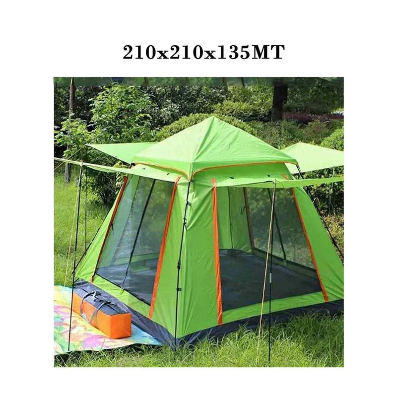 Large Camping Tent 3 4 Person Weatherproof Family Tent, Ideal for Parties, Picnics, and Outdoor Adve - Gamplanet