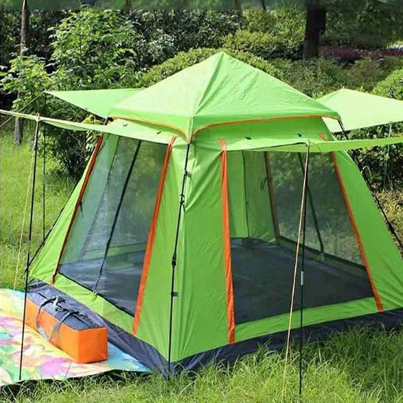 Large Camping Tent 3 4 Person Weatherproof Family Tent, Ideal for Parties, Picnics, and Outdoor Adve - Gamplanet