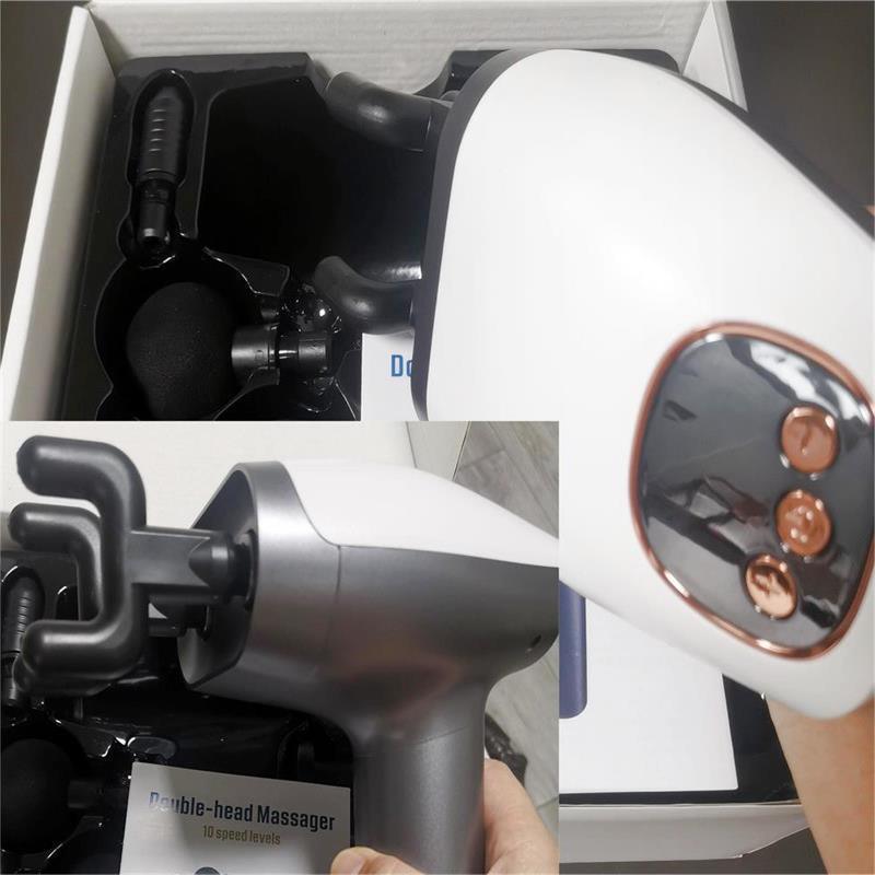 Massage Gun Deep Tissue With Dual Heads - Gamplanet