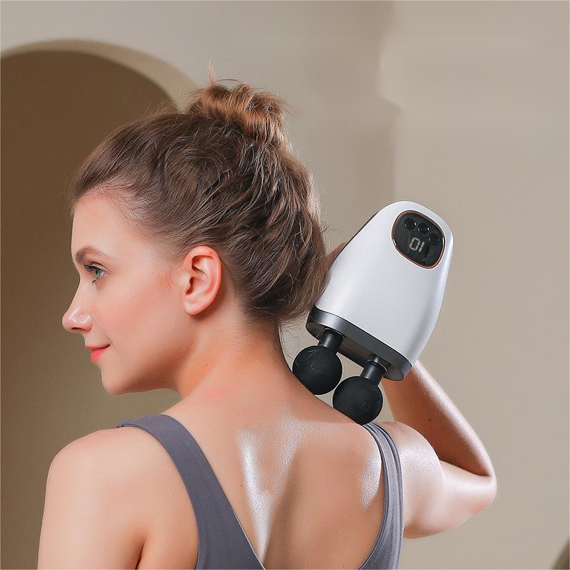 Massage Gun Deep Tissue With Dual Heads - Gamplanet