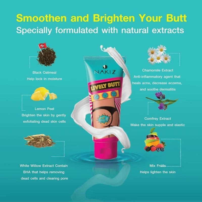 Nakiz Lively Butt Cream - Gamplanet