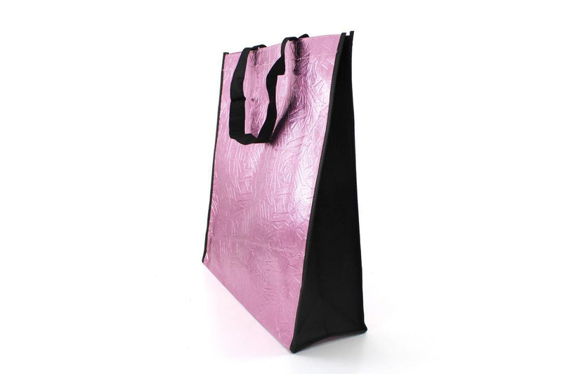 Non - Woven Fabric Tote Bag for Stylish Convenience - 34.5 x 12 x 38cm, Pink - Gamplanet