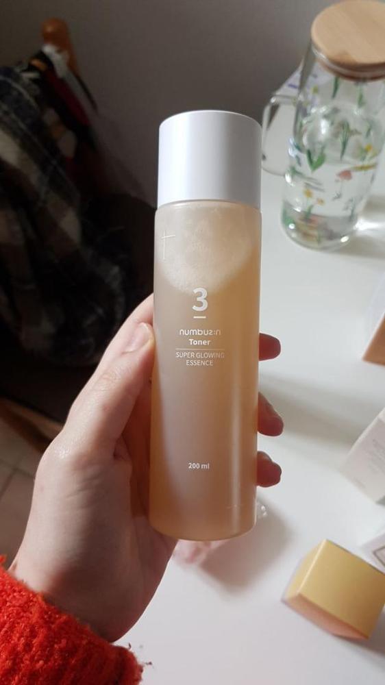 Numbuzin No.3 Super Glowing Essence Toner 200ml - Gamplanet