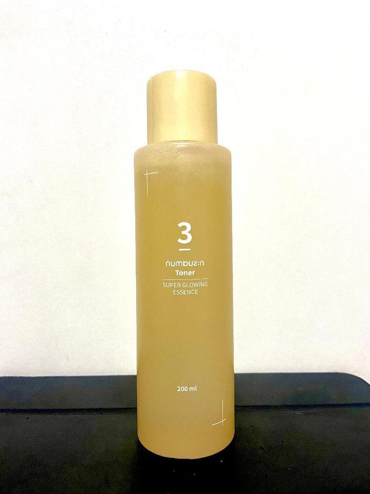 Numbuzin No.3 Super Glowing Essence Toner 200ml - Gamplanet