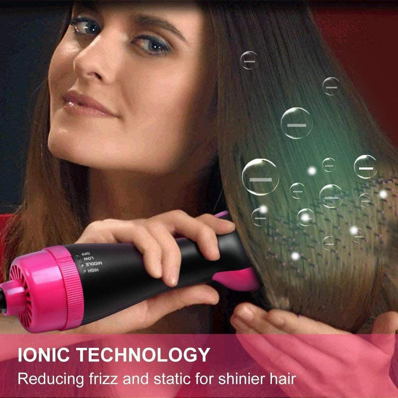 One Step Hair Dryer and Volumizer Round Hot Air Brush - Gamplanet