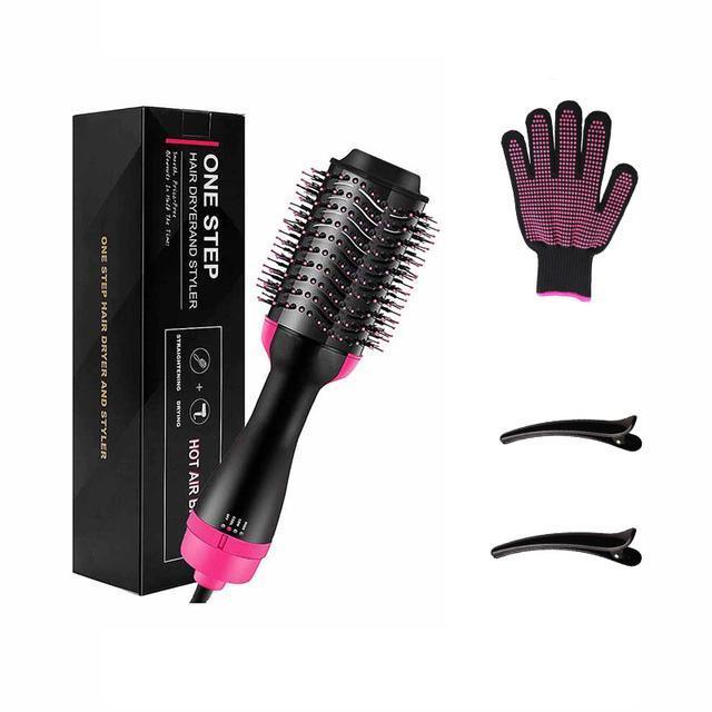 One Step Hair Dryer and Volumizer Round Hot Air Brush - Gamplanet