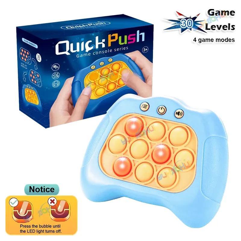 Quick Push Pop Fidget Light Game - Anti - Stress Sensory Toy - Gamplanet