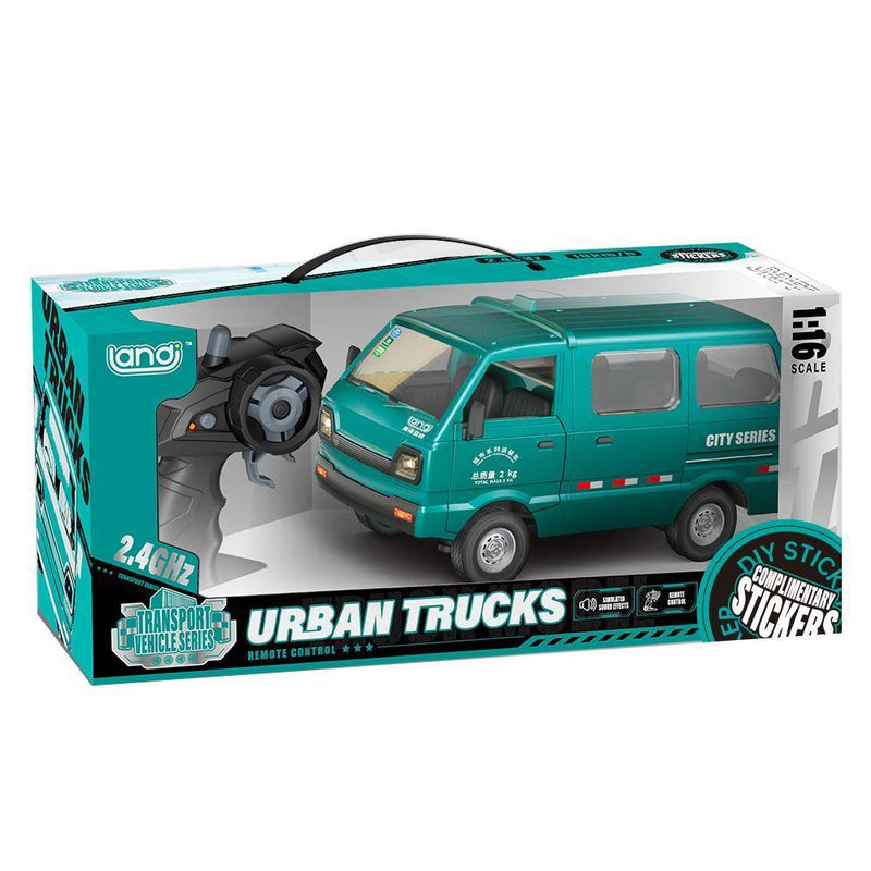 RC Lighting Urban Mini Van 1:16 2.4G Dual Frequency - Gamplanet