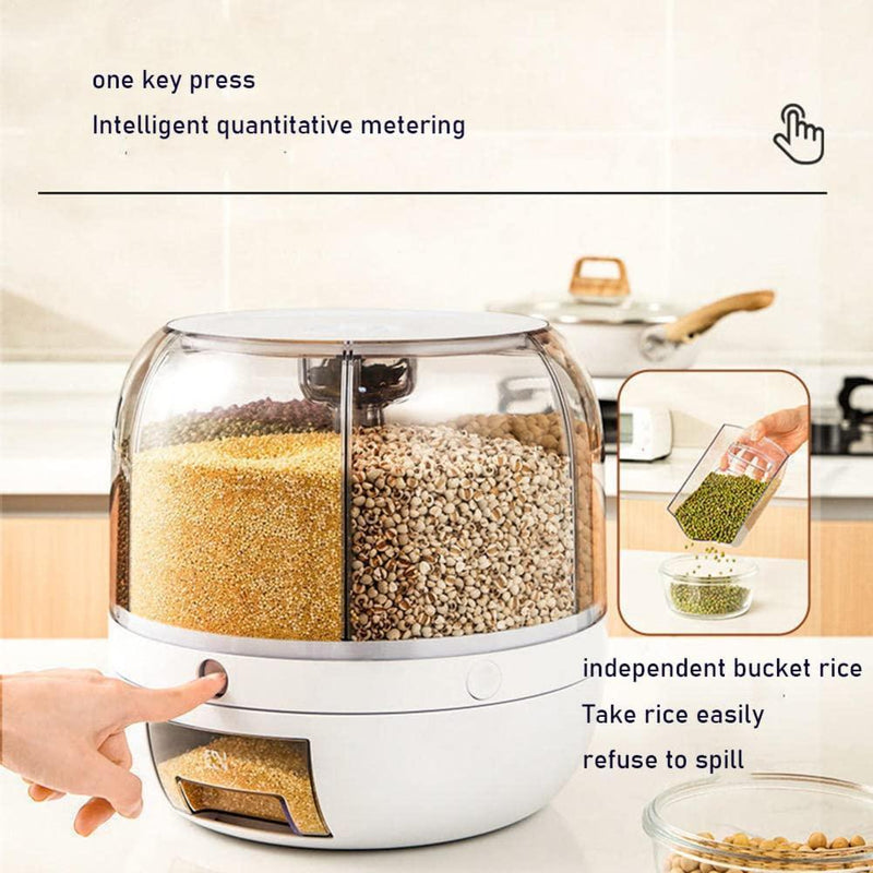 Rotating Food Storage Dispenser - Gamplanet