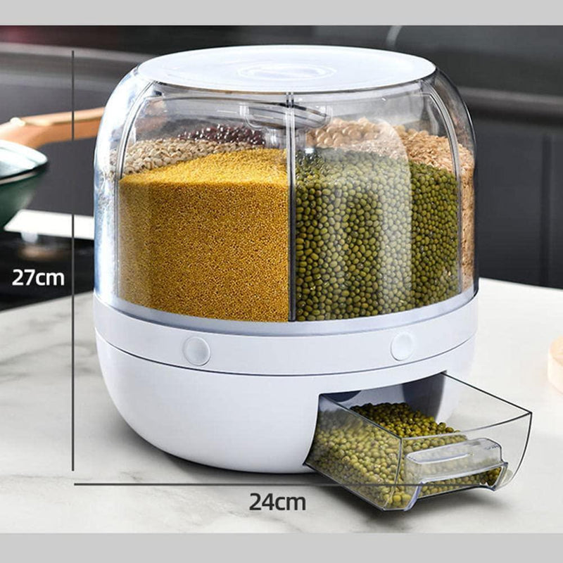 Rotating Food Storage Dispenser - Gamplanet