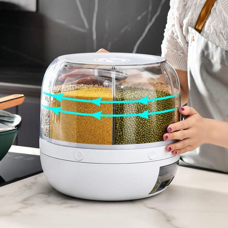 Rotating Food Storage Dispenser - Gamplanet