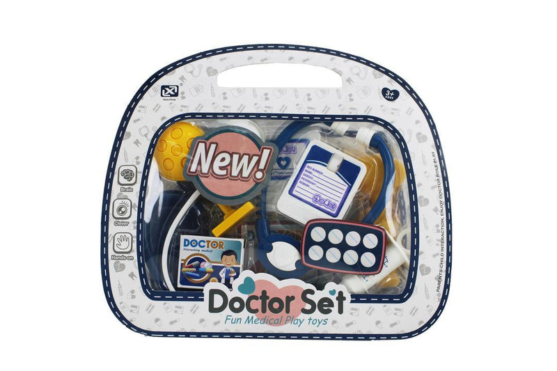 Simulation Medicine Box Doctor Nurse Medical Kit Pretend Play Set for Kids Doctor Toys Set with Carr - Gamplanet