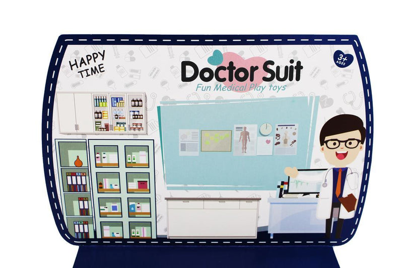 Simulation Medicine Box Doctor Nurse Medical Kit Pretend Play Set for Kids Doctor Toys Set with Carr - Gamplanet