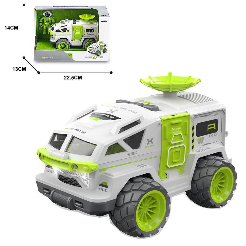 Space Explorer Rover - Radar, Cool Lighting, Rugged Wheels Lighting and Sound Effects - Gamplanet