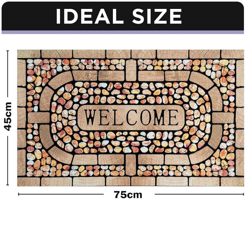 Stylish Welcome Mat, Outdoor & Indoor Door Mat Entryway Rug Doormat - Gamplanet