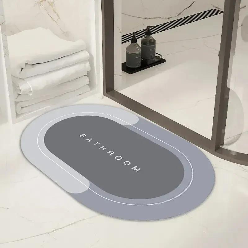 Super Absorbent Non - Slip Bath Mat - Quick Drying Rug - Gamplanet