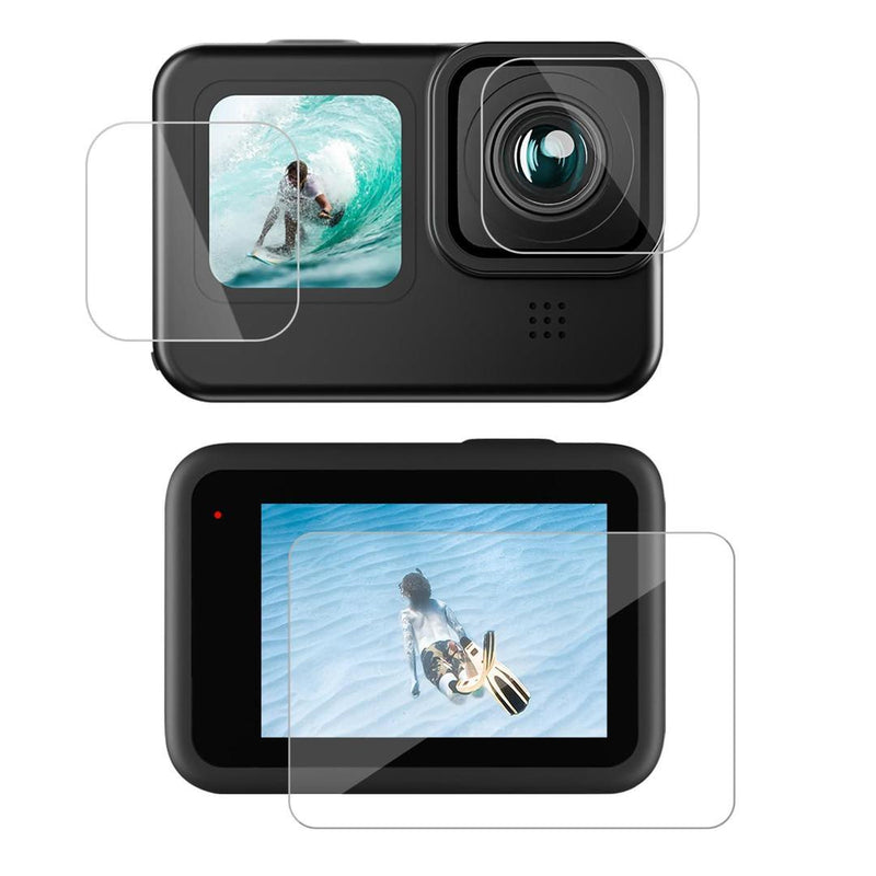 TELESIN Tempered Glass HD Film Protector For GoPro HERO12/11/10/9, 21090501 - Gamplanet