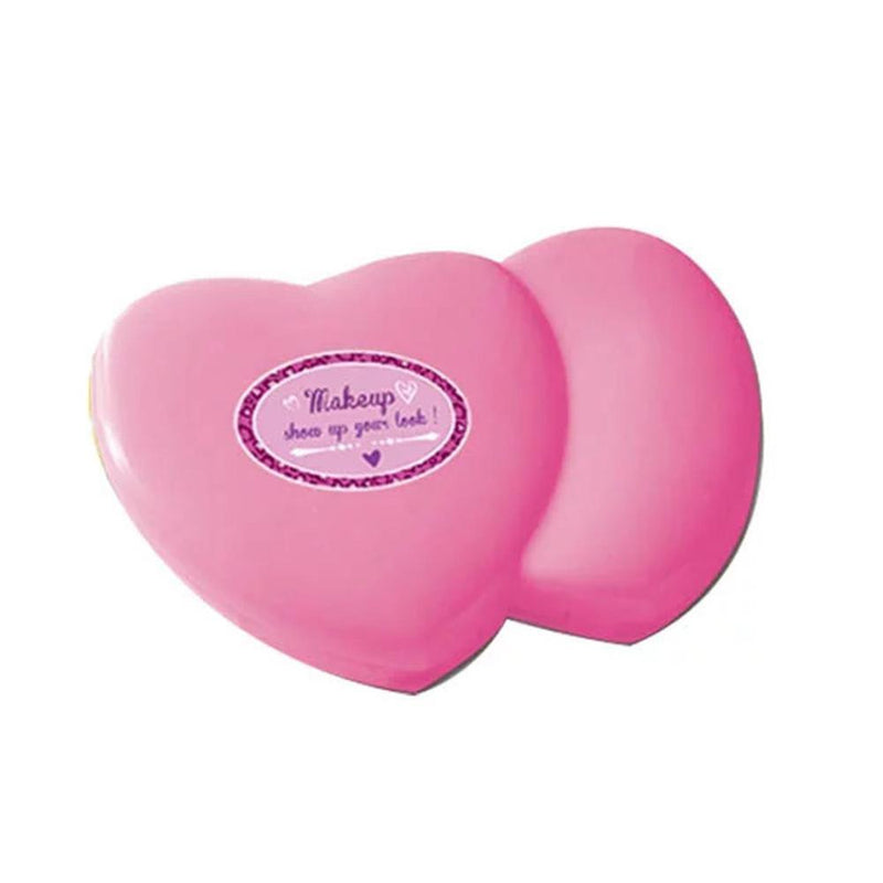 Twin Heart Makeup Kit - Make Your More Charming - Get the Look - For 5+ Ages - Paraben Free - Gamplanet