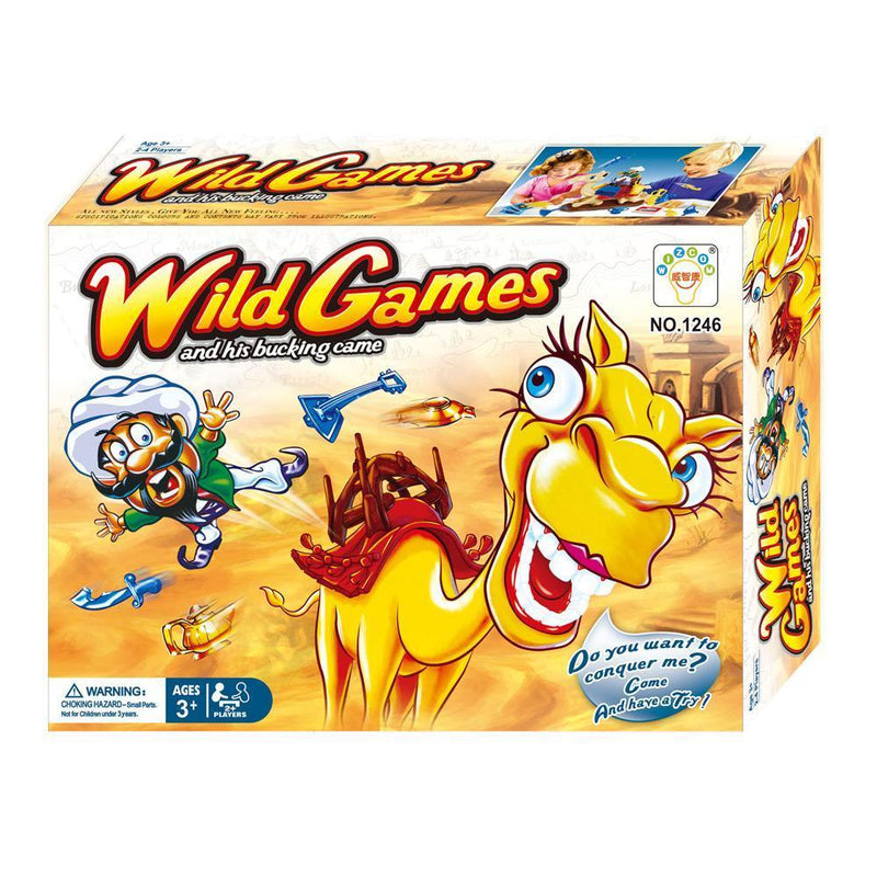 Wild Games and His Bucking Camel - for Ages 3+ - Gamplanet