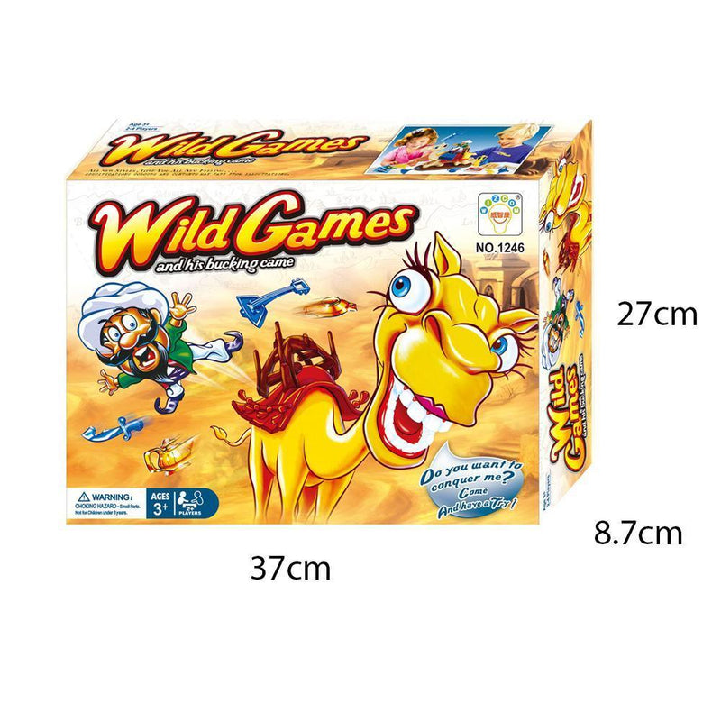 Wild Games and His Bucking Camel - for Ages 3+ - Gamplanet