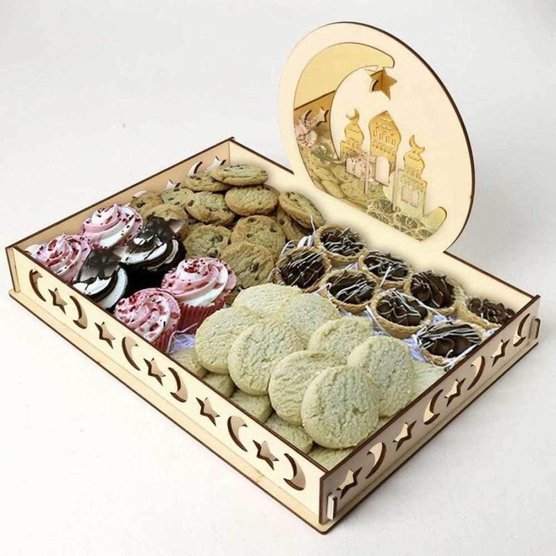 Wooden Party Dessert Tray - Gamplanet